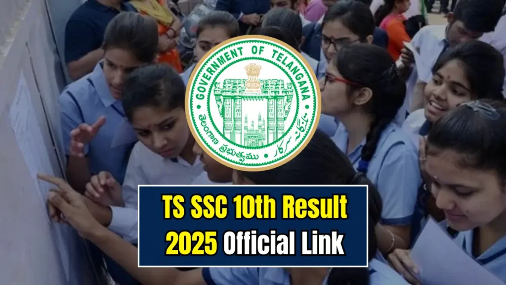 TS SSC 10th Result 2025 Official Link